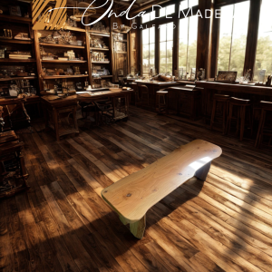 banca de baño cedro